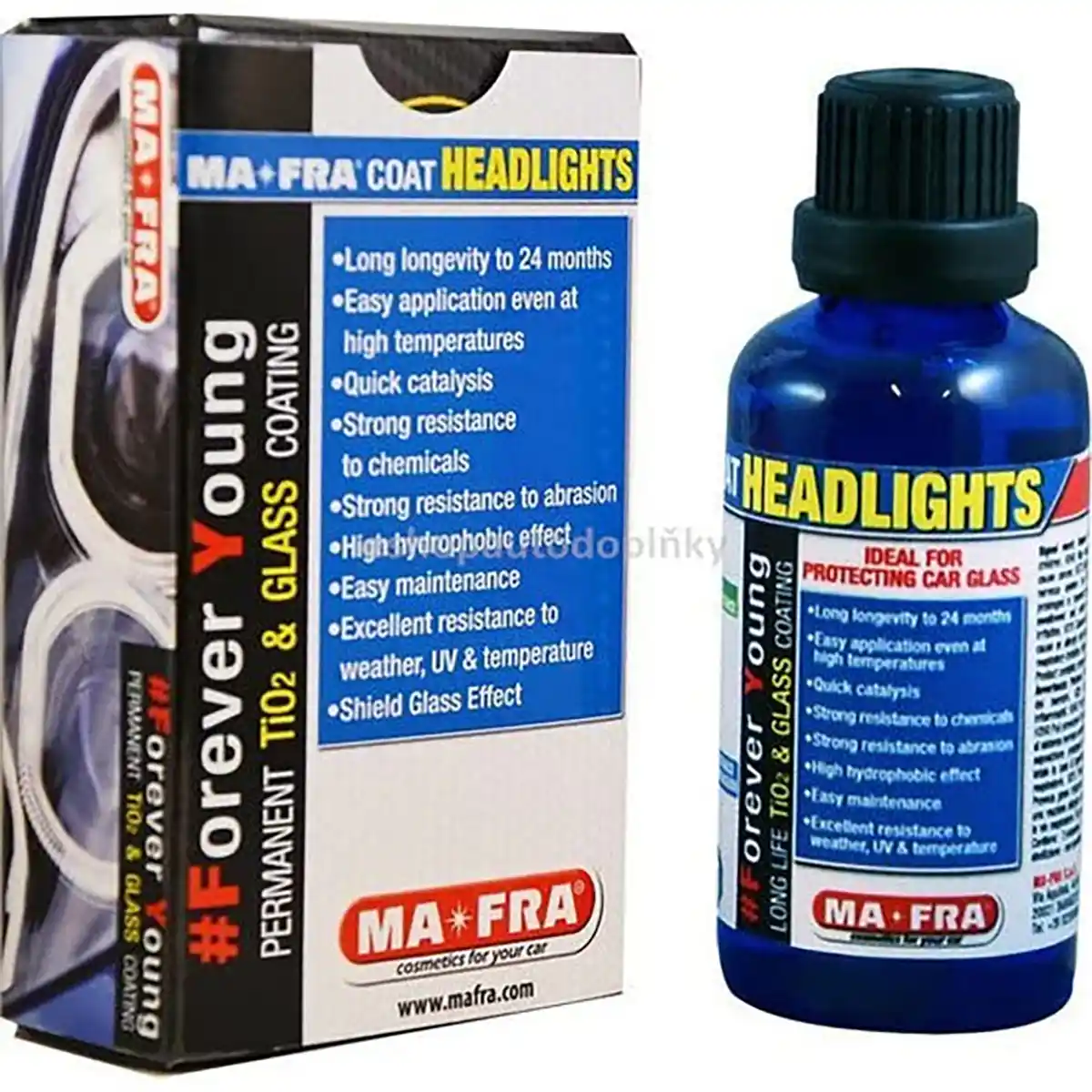 Headlight Coating and Headlight Coating for Professional Exterior Care